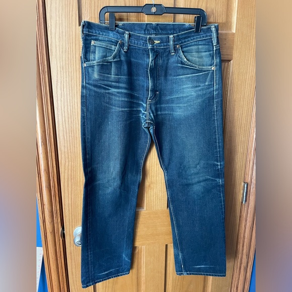 Riders by Lee Other - SUPER RARE Lee Riders Japanese Selvedge Taxi Driver Replica Jeans - Size 33